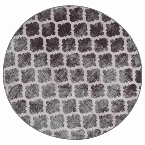 gulvtæppe Ï120 skridsikkert vaskbart flerfarvet